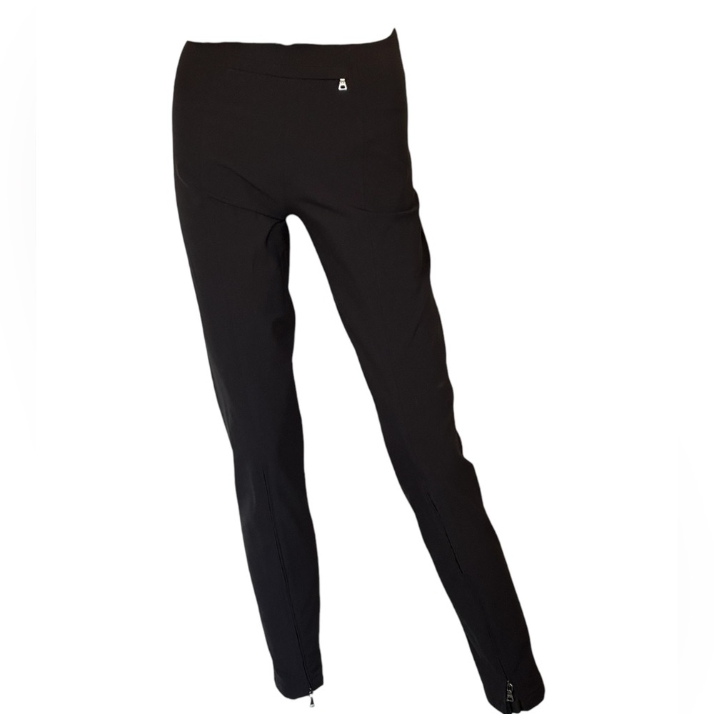 Prada Versatile Black Synthetic blend Slacks and Capri